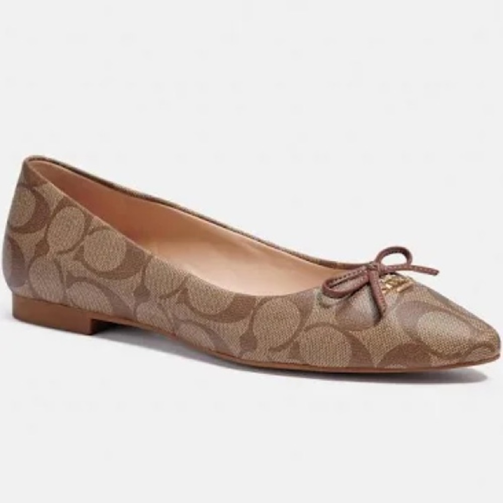 COACH Flat Monogram Shoes